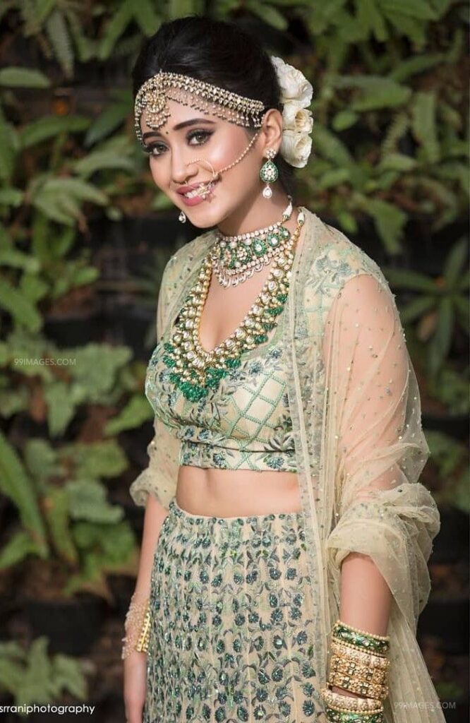 Light Green Lehenga Design