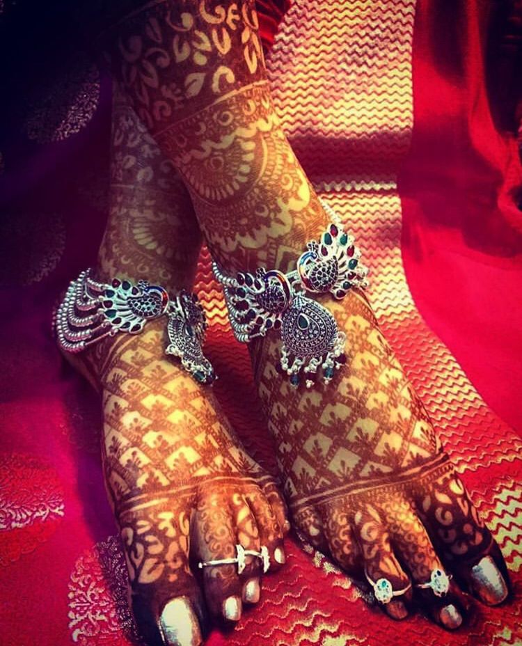 Foot Mehandi Design | Best Mehandi Artist In Lucknow