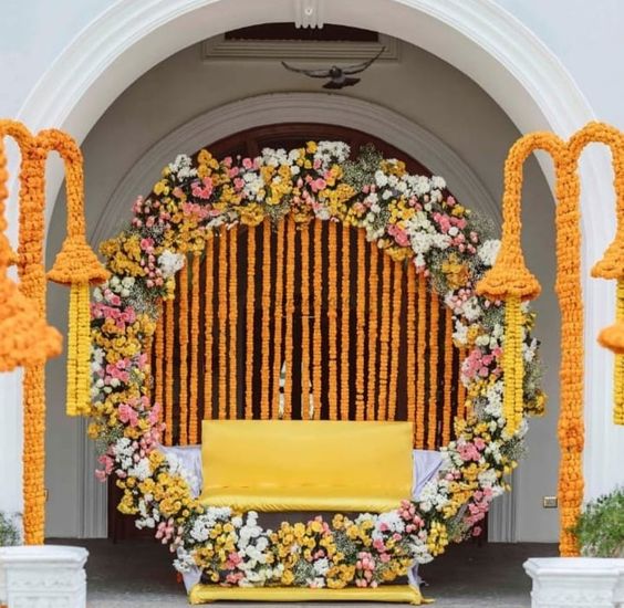 Best Haldi Decoration | Weddings Junction