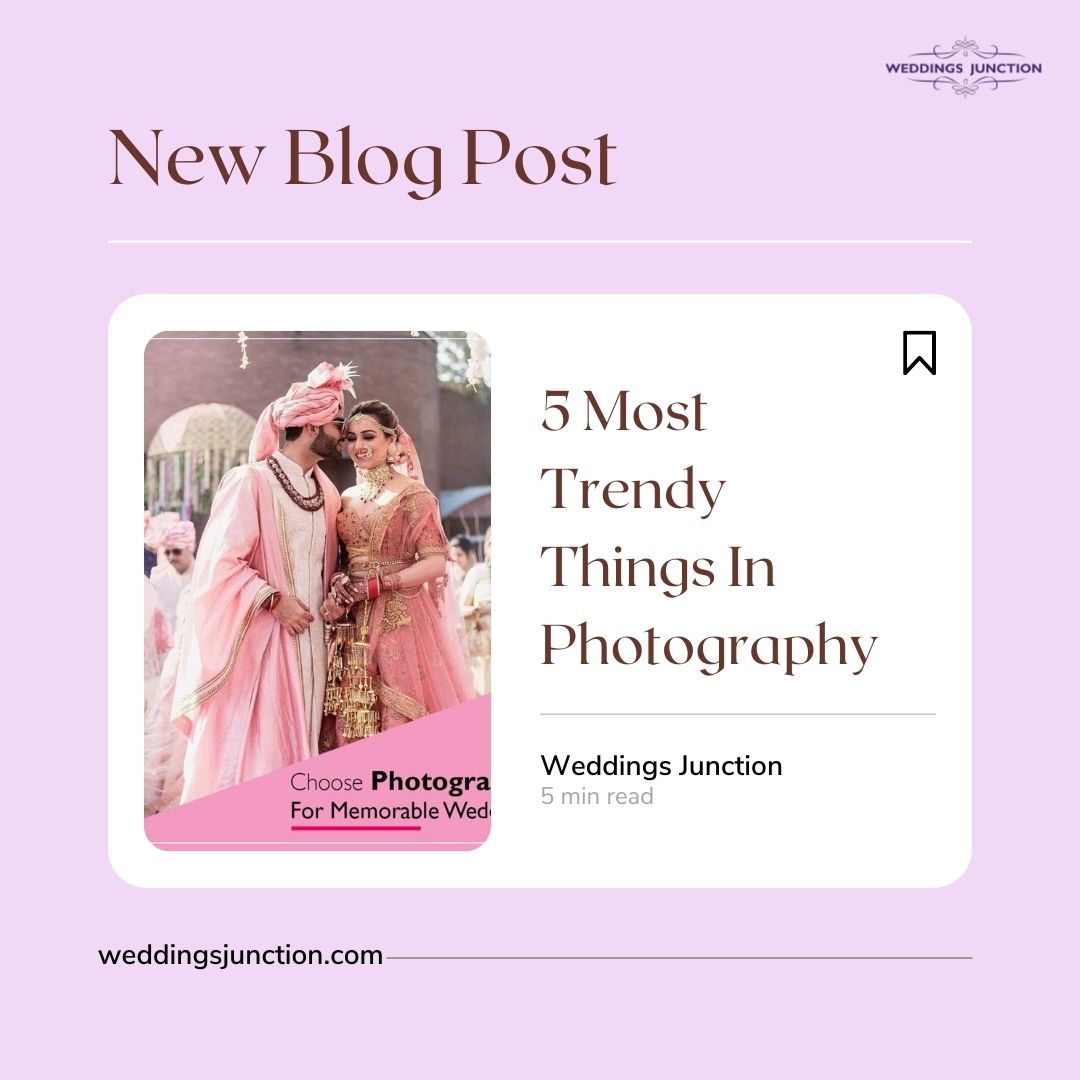 New Trends in Wedding Photography